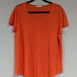 Eileen Fisher Organic Linen Tee
